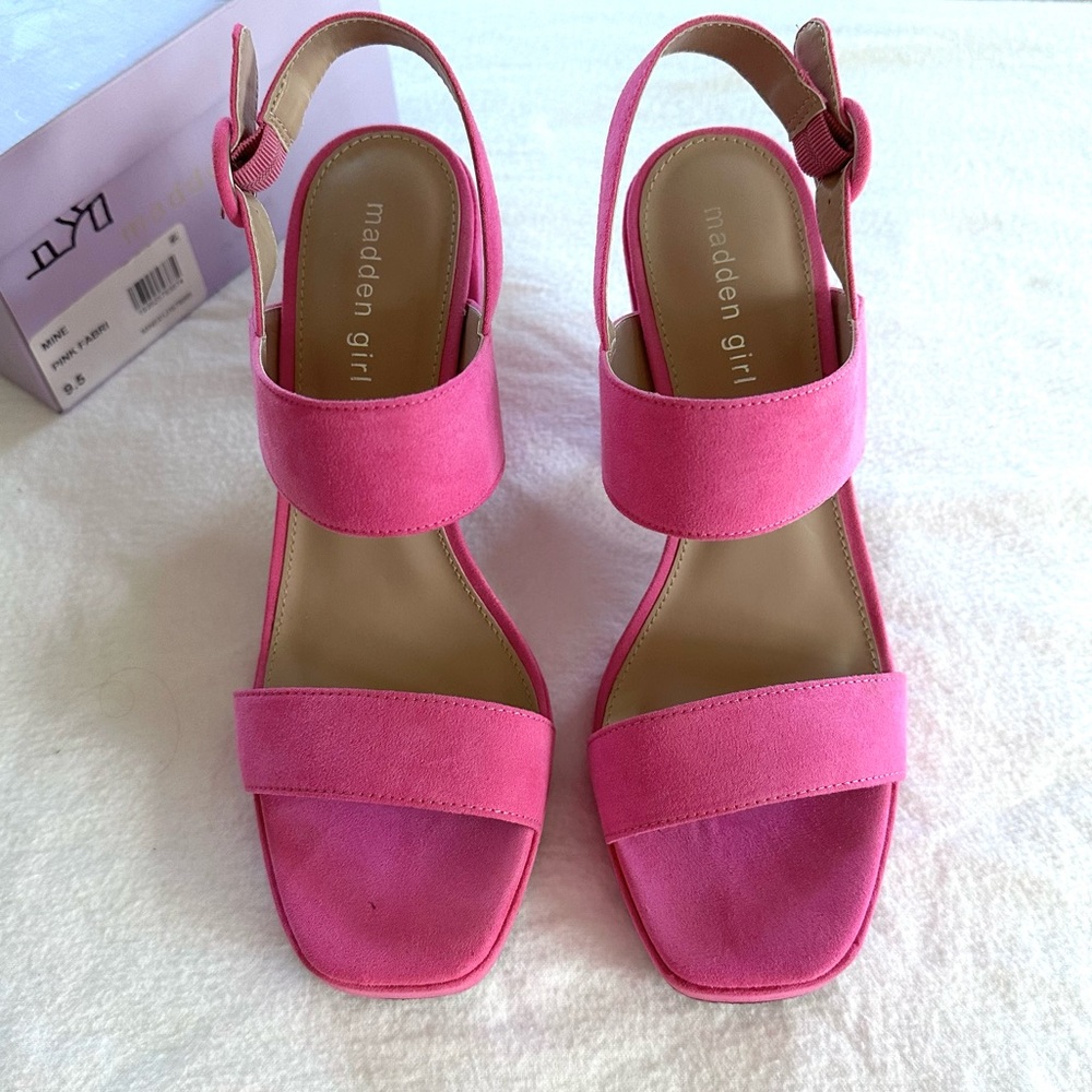 MADDEN GIRL Magenta Pink Heels